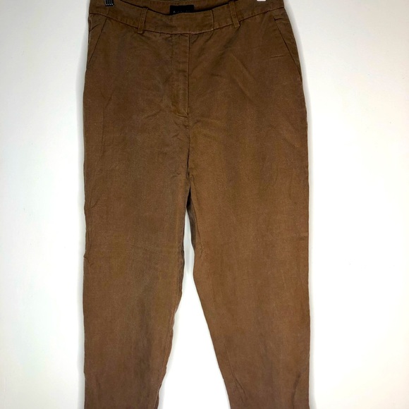 Frank & Oak Tan Textured Pants - Picture 4 of 7